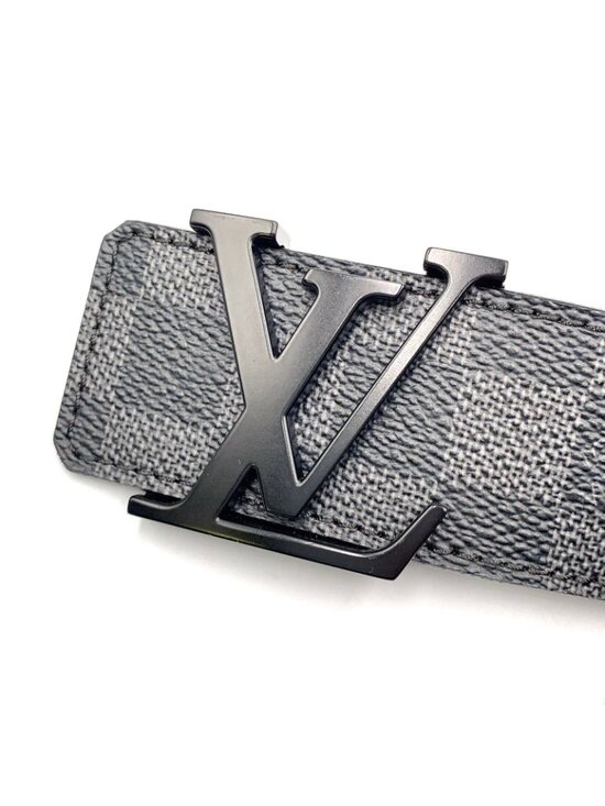 Louis Vuitton Ceinture LV Initial Leather Black Belt main image 7
